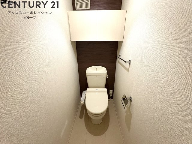 トイレ　便利な温水洗浄便座つき！