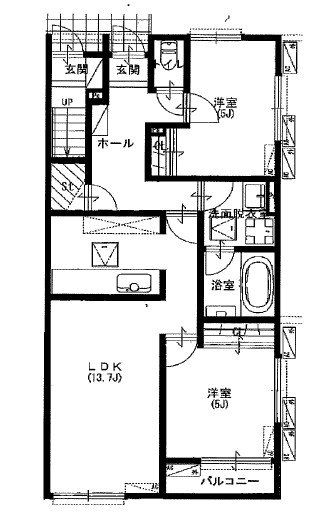 Grace Heim Quadの間取り写真