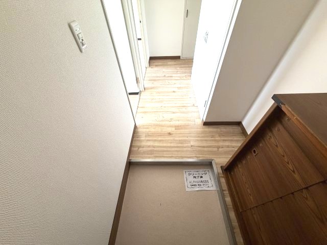 玄関　落ち着いた玄関です