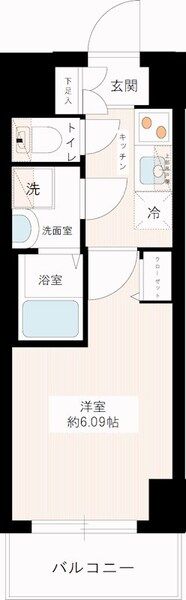 MAXIV八王子DUEの間取り写真