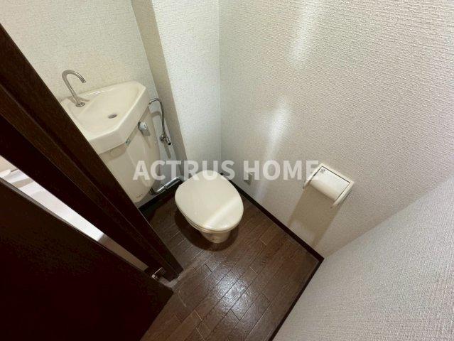 地下鉄谷町線 文の里駅 徒歩7分 4階建 築25年のトイレ写真