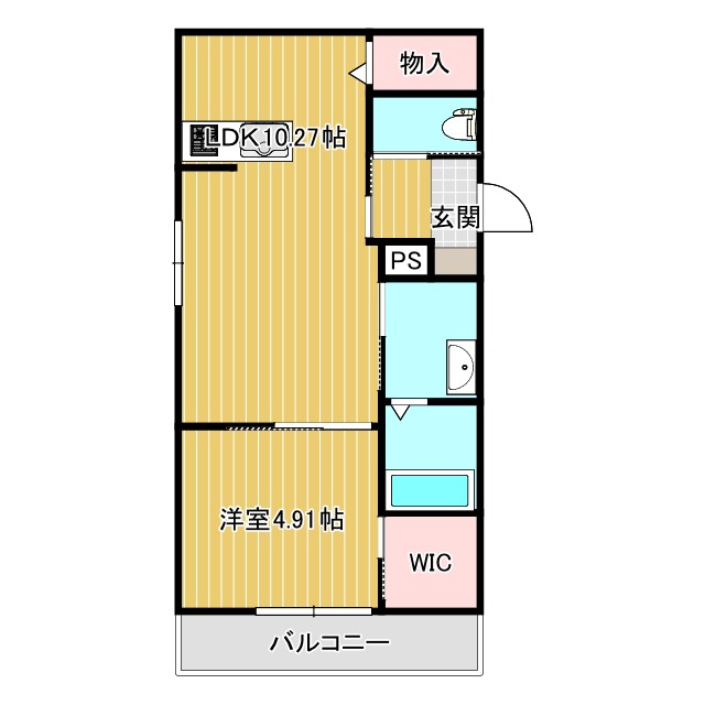ＪＲ山陽本線 土山駅 徒歩2分 2階建 築2年の間取り写真