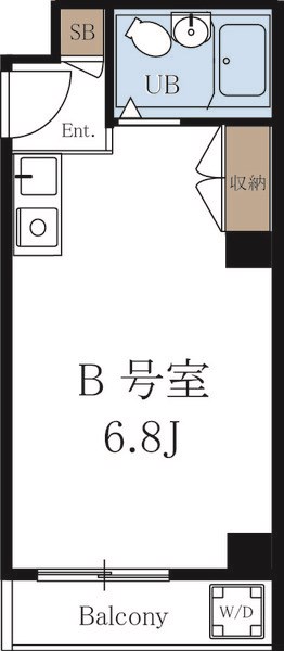 水木通マンションの間取り写真