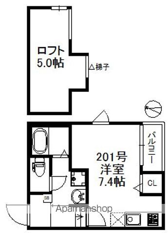 Nexus賀茂の間取り写真