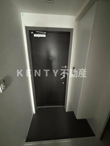 玄関　収納もある玄関です