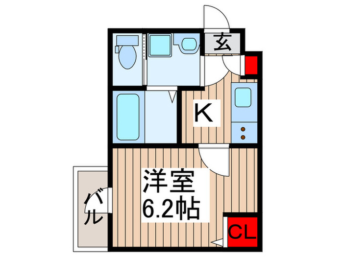 仮)KEIAI RESIDENCE 北上尾IVの間取り写真