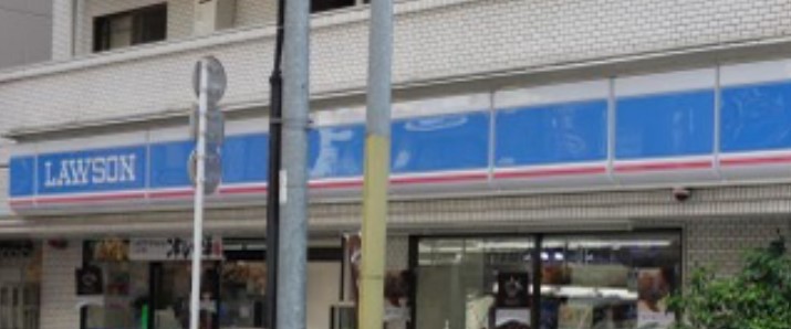 コンビニ　ローソン月島勝どき店（コンビニ）まで80m