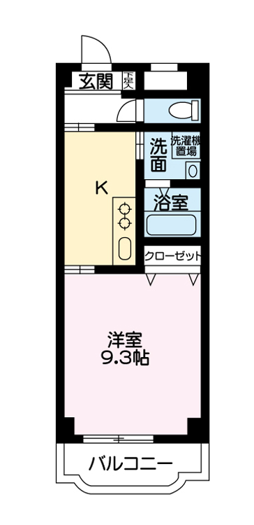 ブロバンス小金井の間取り