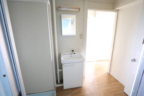 洗面設備　ビレッジハウスの同一物件・同一タイプの間取りの写真です