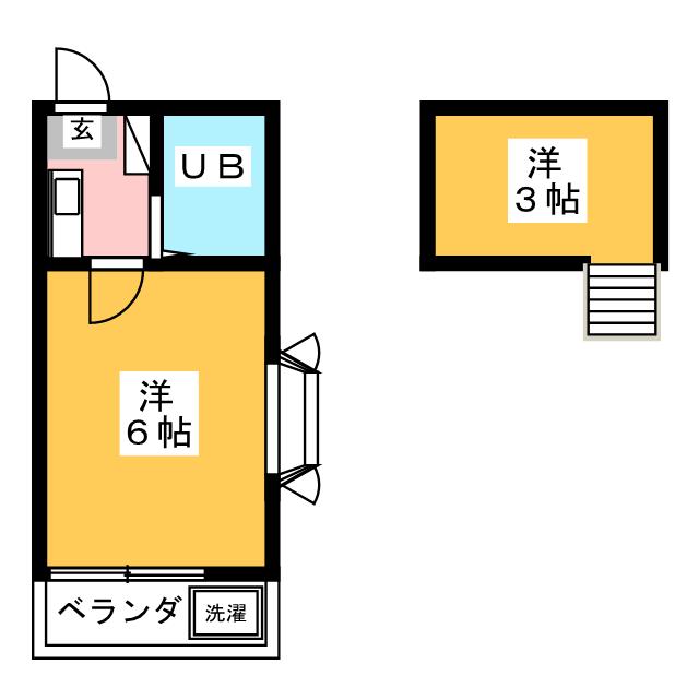 ベルメゾン青葉の間取り