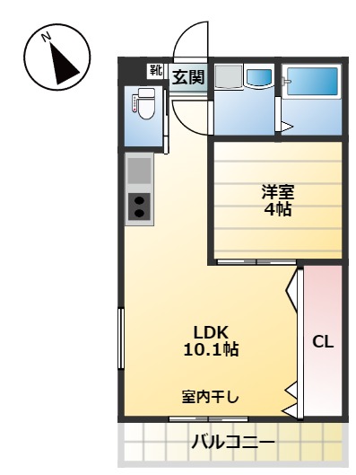 PINE TREEの間取り写真