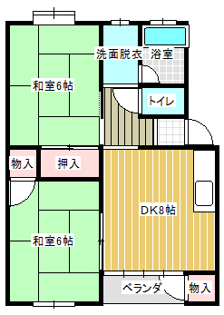 ウィング藤の間取り