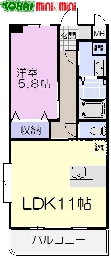 シャンティークの間取り