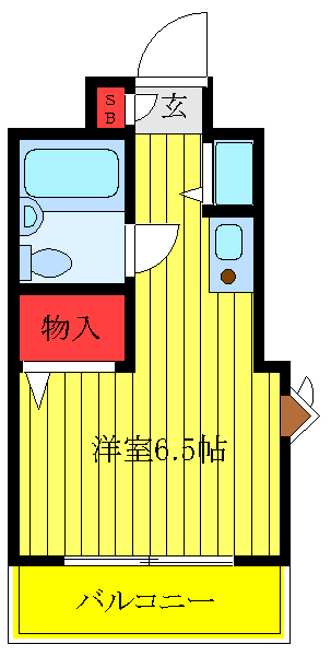 東京都板橋区板橋３（マンション）の賃貸物件の間取り