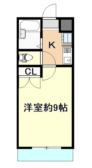 セゾン宮下の間取り