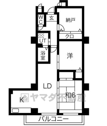 カルム千昇の間取り