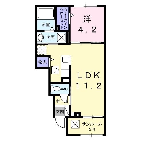 デュエルの間取り