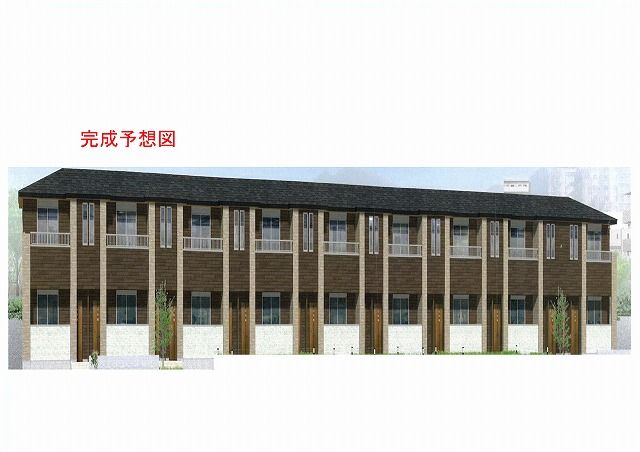 【磯城郡田原本町大字千代のアパートの建物外観】