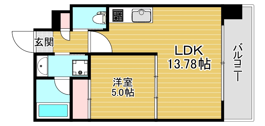 プレジオ御幣島ASIANの間取り