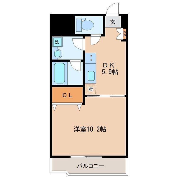 ウエストパーク支倉の間取り