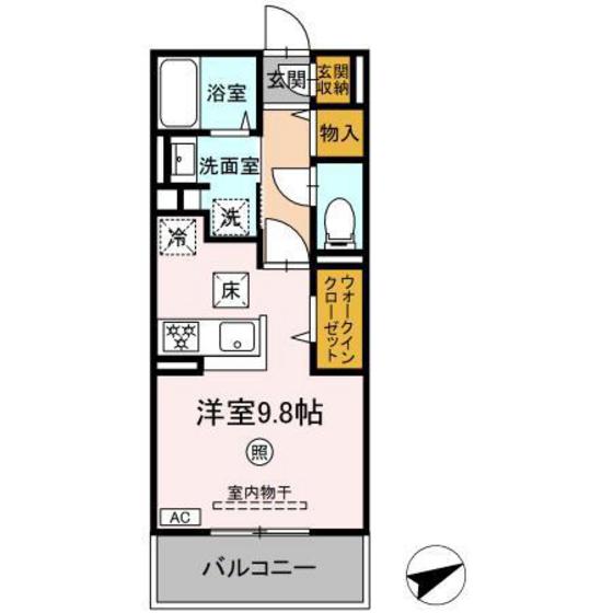 クレシアの間取り