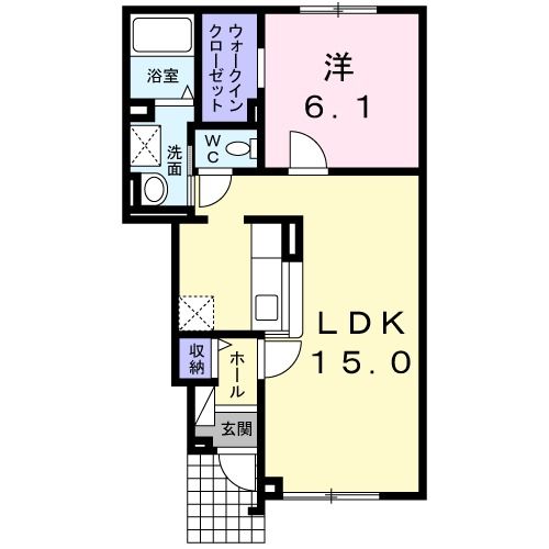 メゾンＫＴ　１０号館の間取り