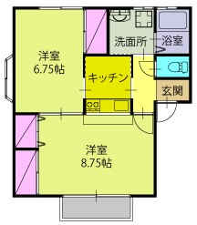 サンヒルズＨの間取り