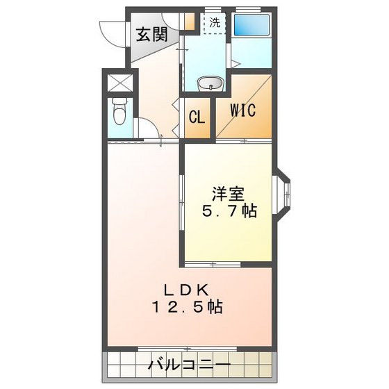 エトワール羽山の間取り