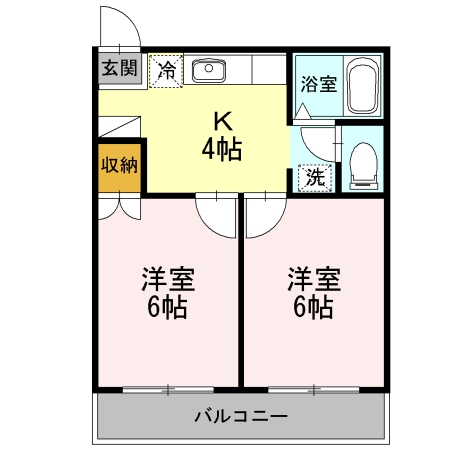 えいすうセゾンIIの間取り