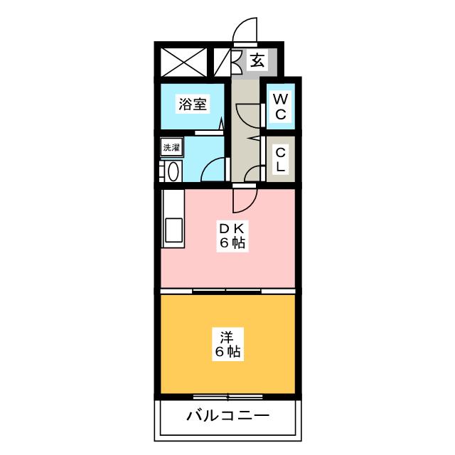 クラッセ博多駅南の間取り