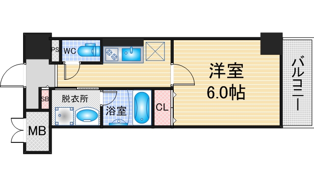 レガーロの間取り