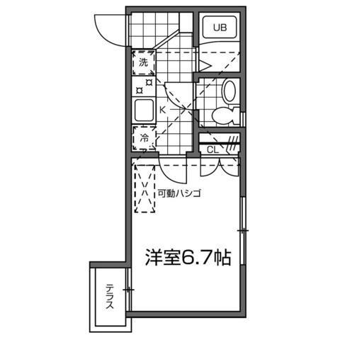 キャスルつつじヶ丘の間取り