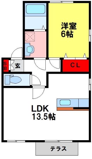 プレヴナーンスの間取り