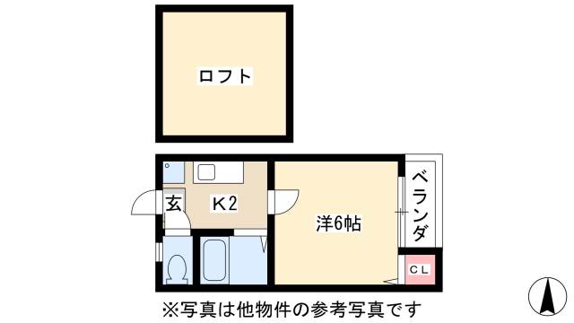 グランベル大須観音の間取り