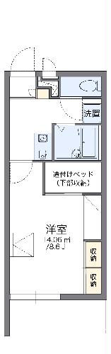 レオパレス打田の間取り