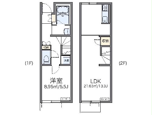 レオネクスト高芝の間取り