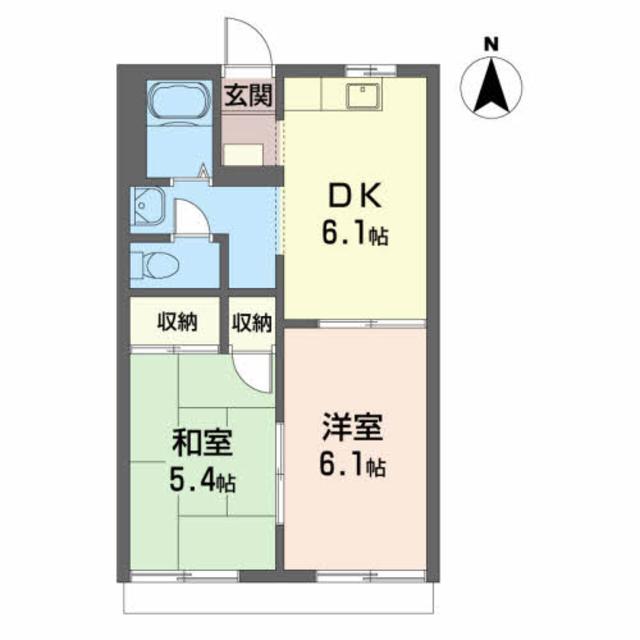 エストワール栄の間取り