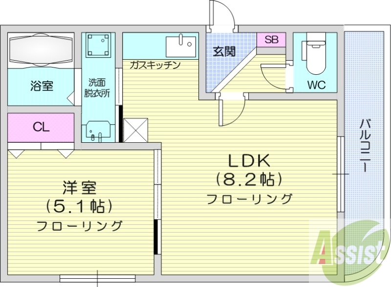 ゴッドステージの間取り