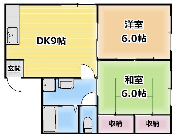 江東区南砂のマンションの間取り