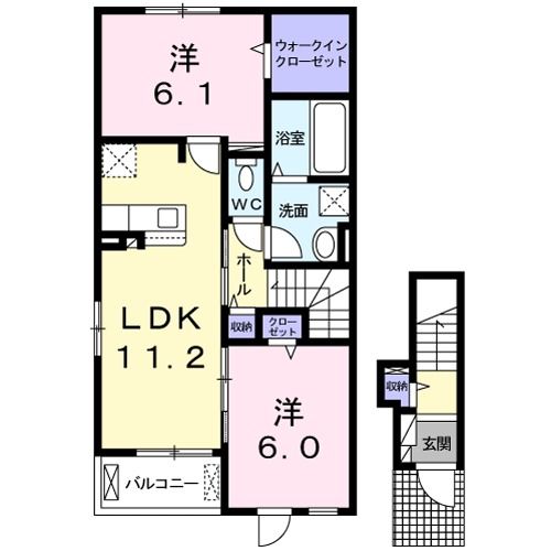 シオン　IIIの間取り