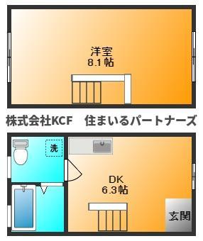 【サンマリノ新代Iの間取り】