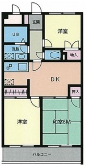 モナーク西小金井の間取り