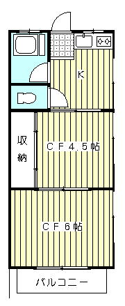 徳永ハイツの間取り