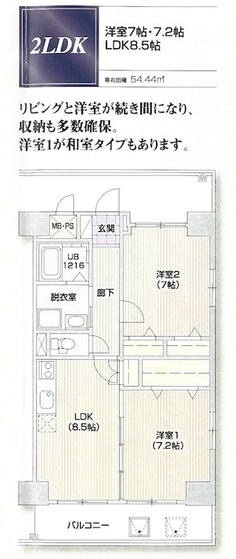 ベナレス藤枝の間取り