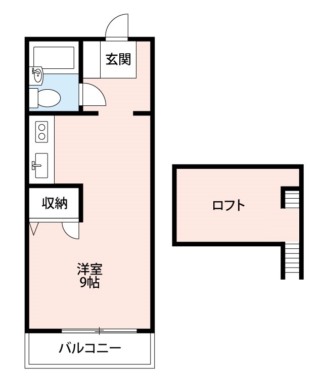 サンライトコーポの間取り