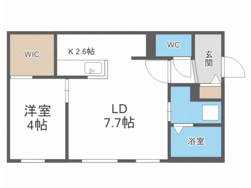 NOVA山鼻の間取り