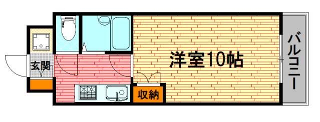 【広島市安佐南区高取北のマンションの間取り】