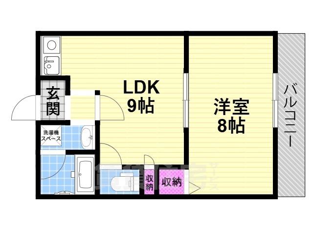 ブランチ613の間取り