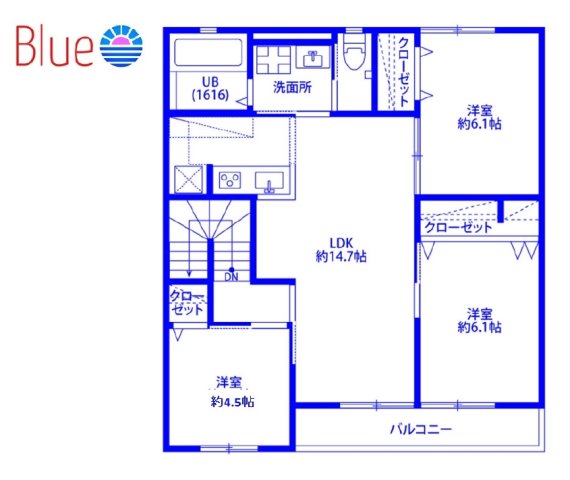 【大和市上和田のアパートの間取り】