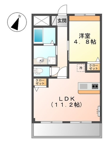 宝悠ハイムの間取り